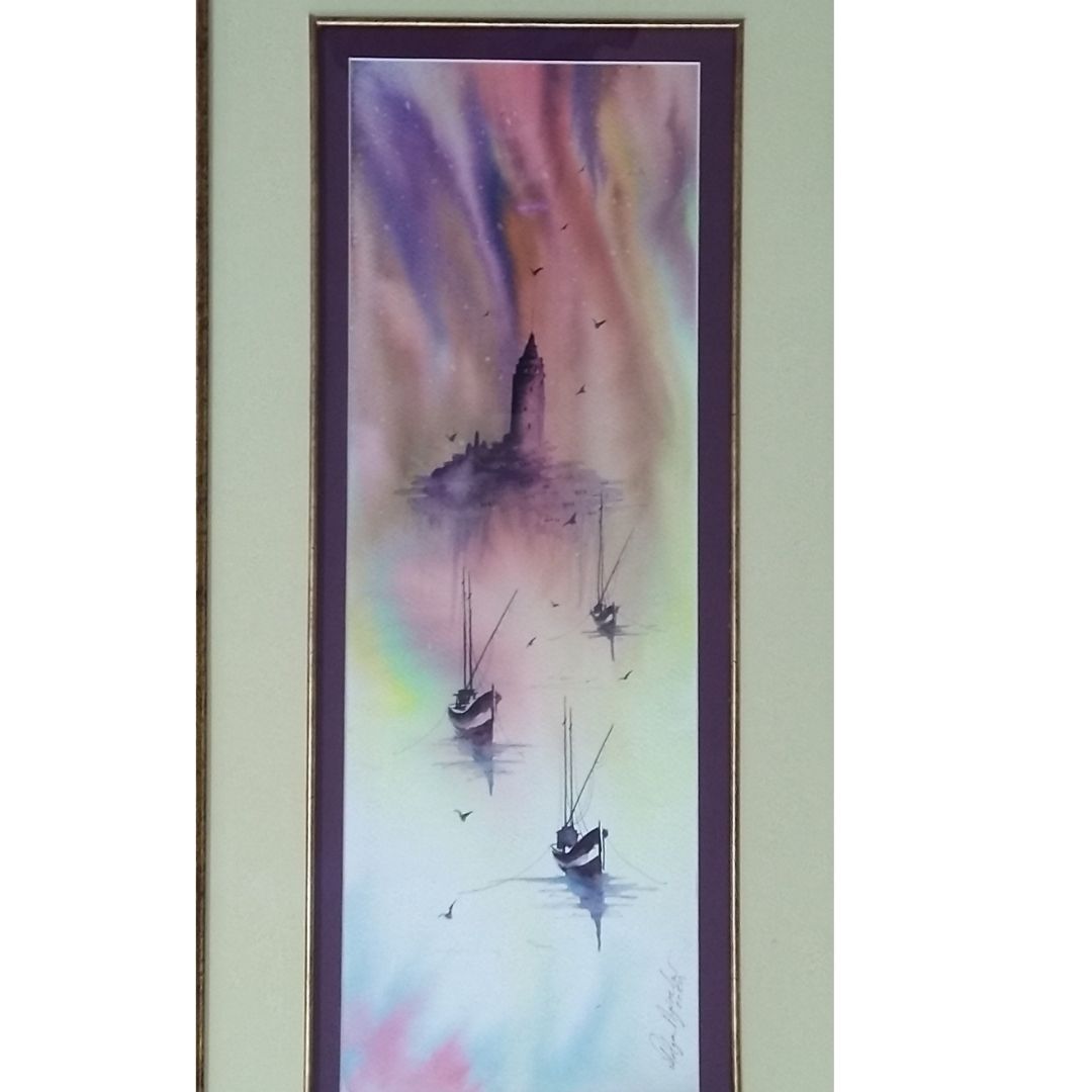 Suluboya Tablo 40x70 cm 