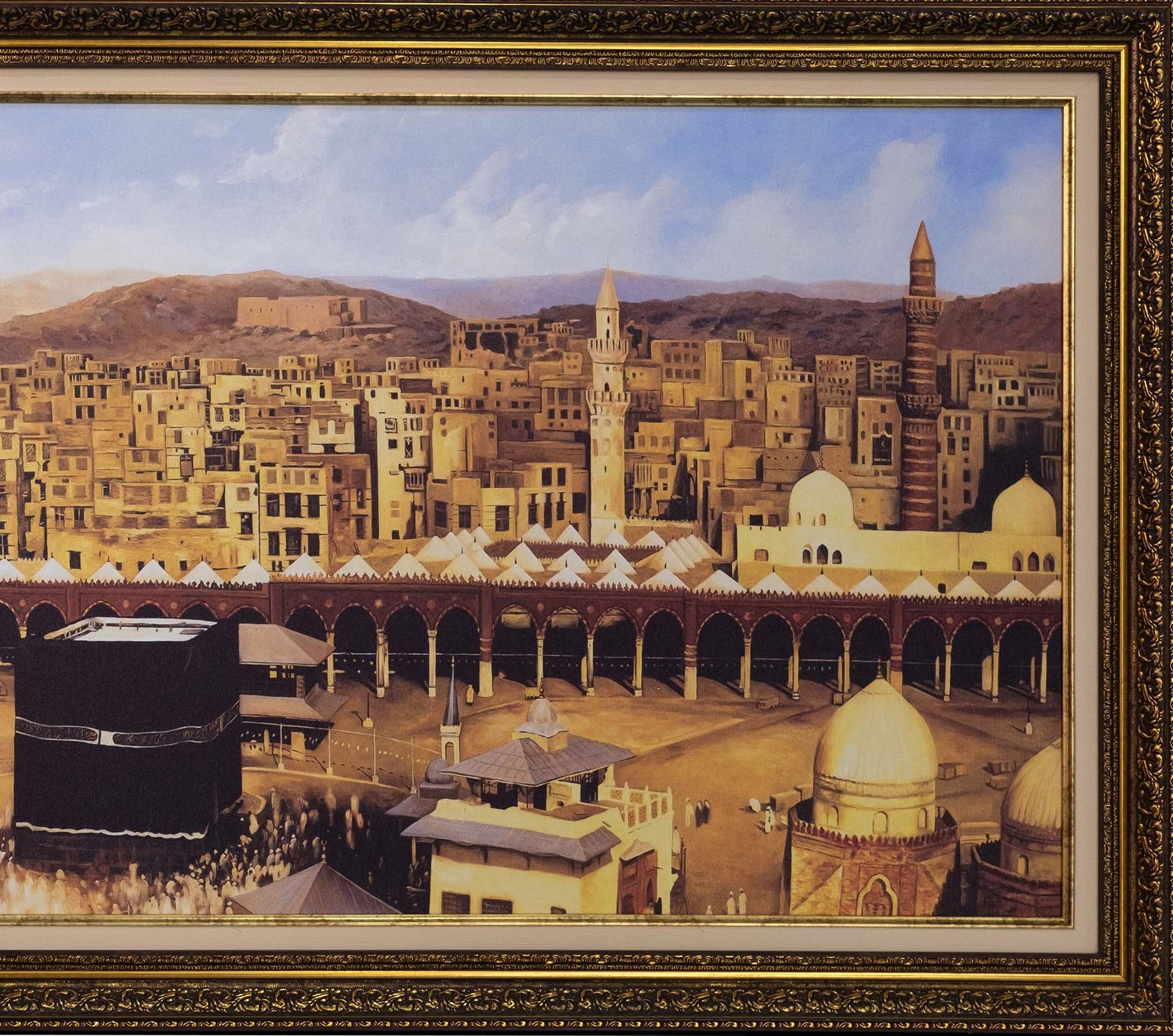 Dijital Baskı Tablo 154x73 cm ’KABE AVLUSU’’
