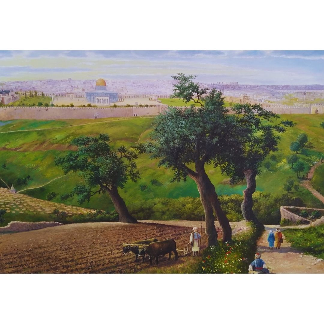 Yağlı Boya Tablo 153X103 cm Mescid-i Aksa