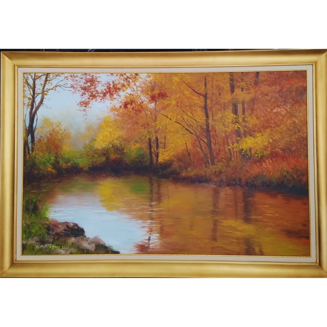 Yağlı Boya Tablo 158X110 cm Sonbahar 