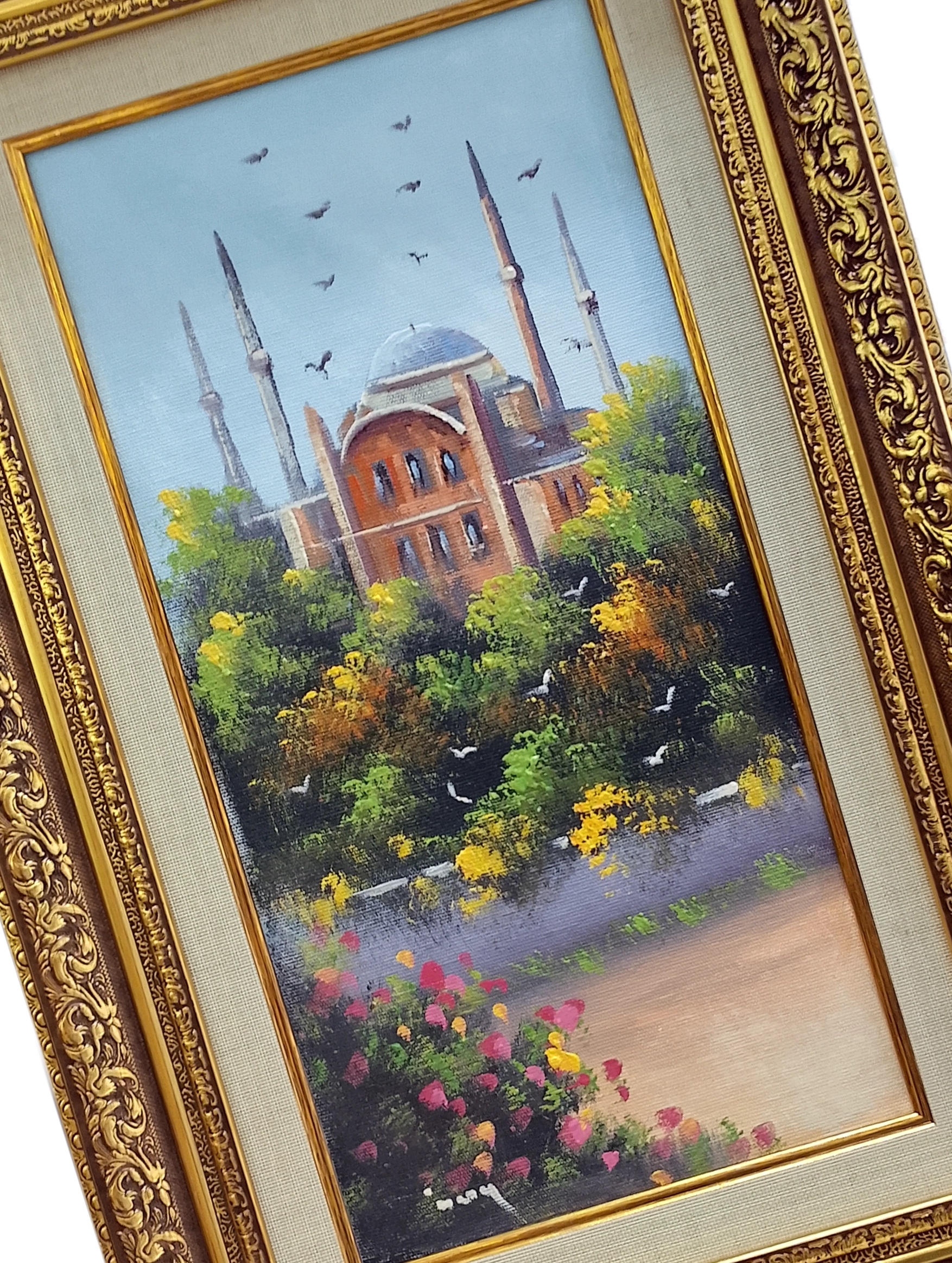 Yağlı Boya Tablo 55x36 cm orijinal 55x36 cm AYASOFYA