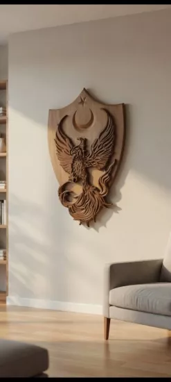 ZÜMRÜDÜ ANKA KUŞU  MOTİFİ