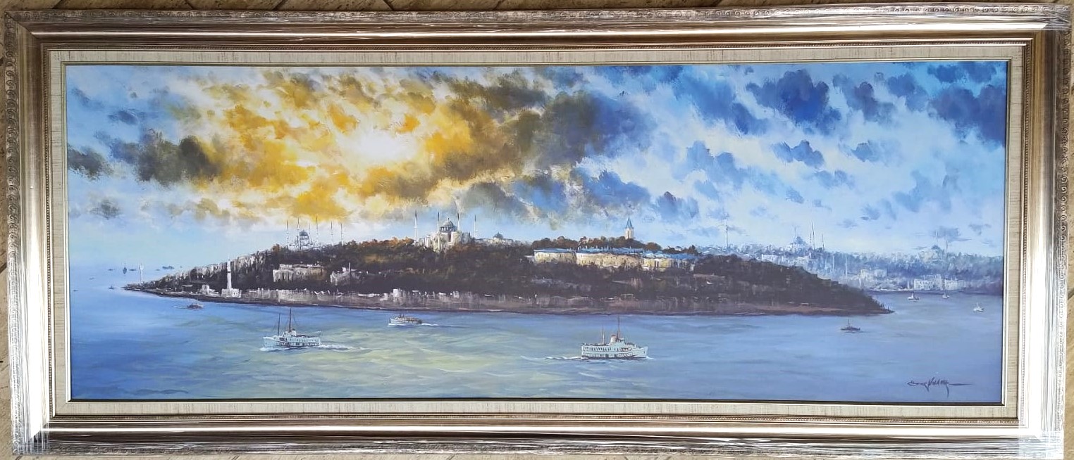 Dijital baskı Tablo 169x70 cm ’TARİHİ YARIMADA’’